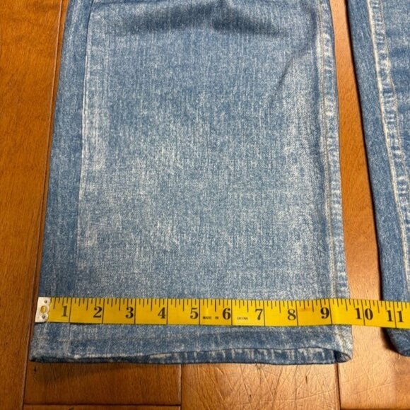 Mila Rosabella Womens Denim Print Pull On Wide Leg Sweatpants Size L Casual NWT - Picture 14 of 14